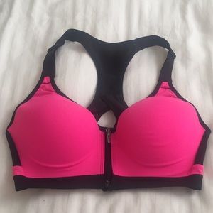 Victoria secret hot pink sports bra
